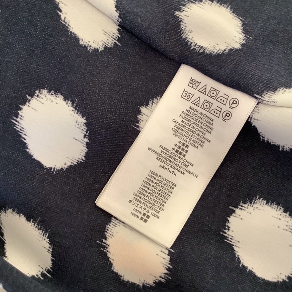 MICHAEL KORS KIMONO POLKA DOT TOP SMALL/MEDIUM - Picture 9 of 11